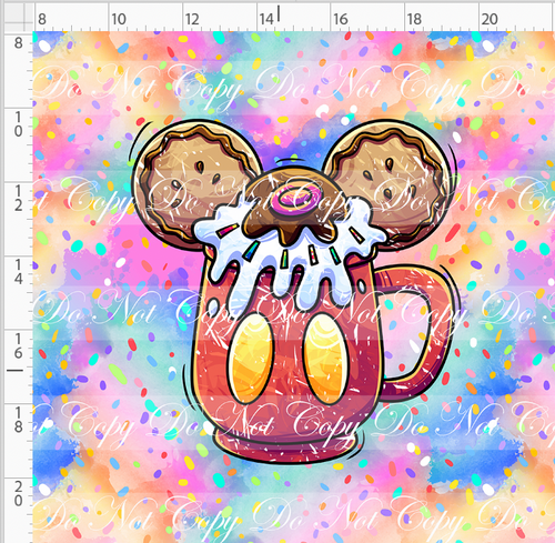 CATALOG - PREORDER - Hot Cocoa - Panel - Colorful - Boy Mouse Cup - ADULT