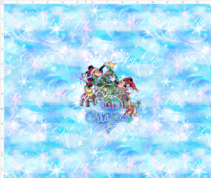 CATALOG - PREORDER - Winter Wonderland on Main Street - CUP CUT - Mouse with Words