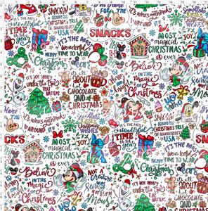 CATALOG - PREORDER - Christmas Mouse Favorite Doodles - Main - White - REGULAR SCALE