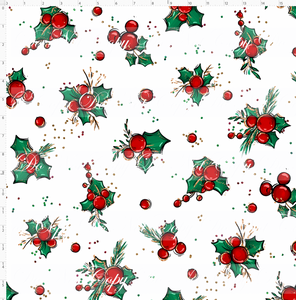 CATALOG - PREORDER - Christmas Mouse Classic - Holly - White - LARGE SCALE