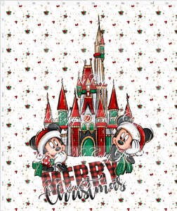 CATALOG - PREORDER - Christmas Classic Mouse - Adult Blanket Topper - Merry Christmas