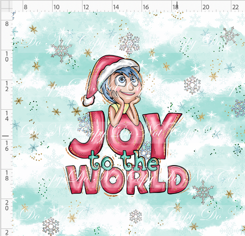 CATALOG - PREORDER - Advent Christmas Collection - Panel - Blue - Joy - ADULT