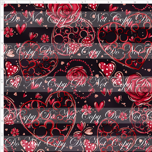 CATALOG - PREORDER R103 - A Mouse Love Story - Elements Black Red - REGULAR SCALE