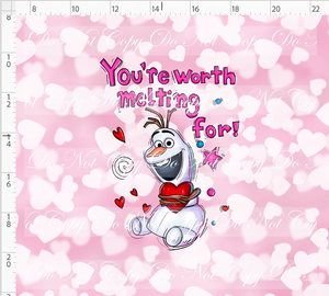 Retail - Valentine Mouse Doodles - Panel - Snowman - ADULT