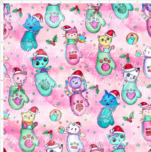 CATALOG - PREORDER - Catabulous Christmas - Kittens in Mitten - SMALL SCALE