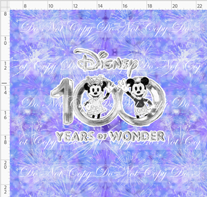 CATALOG - PREORDER R108 - 100 Years Celebration - Mouse 100 - Blue - ADULT