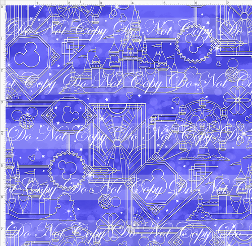 PREORDER - 100 Years of Wonder - Outlines - Blue Purple - SMALL SCALE