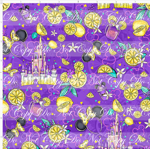 CATALOG -PREORDER R113 - Violet Lemonade - Elements - Purple with Pink Mouse Head - SMALL SCALE