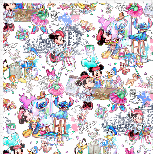 CATALOG - PREORDER R117 - Little Mouse - Main - White - LARGE SCALE
