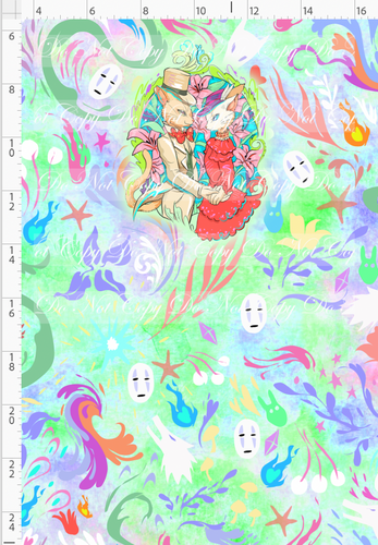 CATA LOG - PREORDER R117 - Artistic Ghibli - Panel - Cat Couple - CHILD