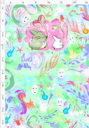 CATA LOG - PREORDER R117 - Artistic Ghibli - Panel - Toalha - CHILD