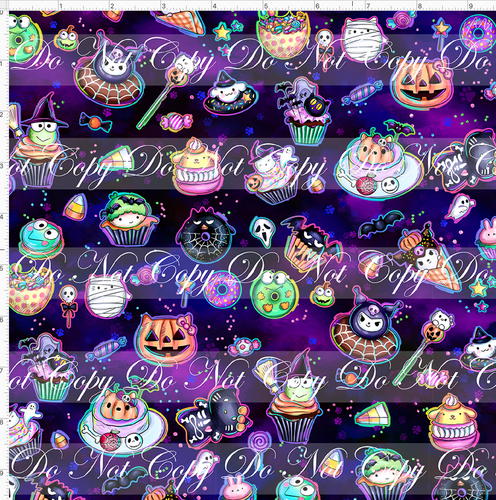CATALOG - PREORDER R117 - Halloween Kitty and Friends - Snacks - SMALL SCALE