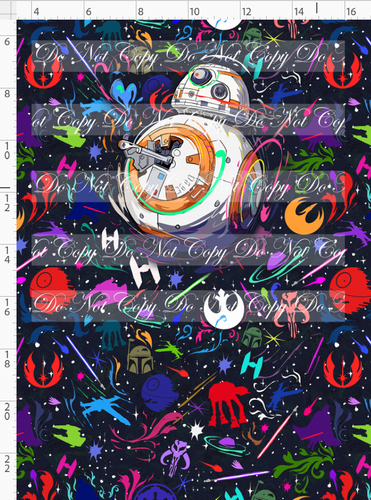 CATALOG - PREORDER R117 - Artistic Wars - Panel - BB - Colorful - CHILD