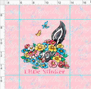 CATALOG - PREORDER R38 - Spring Meadow-Stinker Panel-Pink