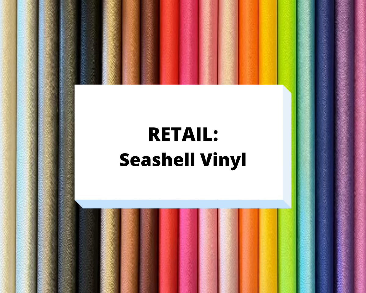 Seashell Vinyl Solids – Oh So Pretty Custom Fabric