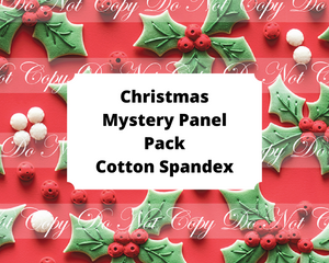 Retail - Cotton Spandex - Panels - Mystery Pack - Christmas
