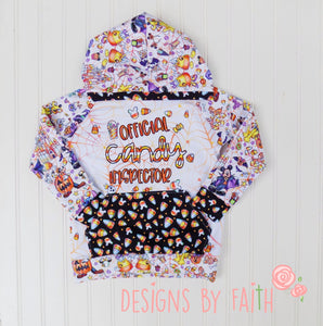 Retail - Candy Corn Friends - Panel - Candy Inspector - White - CHILD