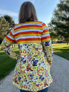CATALOG - PREORDER R117 - Candy Corn Friends - Main - Yellow - LARGE SCALE