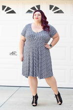 CATALOG - PREORDER  R117 - Monochrome NBC - Swirl Stripes - Black - REGULAR SCALE