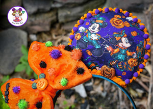 CATLOG - PREORDER R117 - Batty Halloween Party - Main - Purple - SMALL SCALE