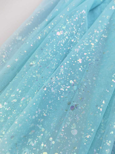 Ready to Ship - Iridescent - Splatter - Tulle - Cotton Candy