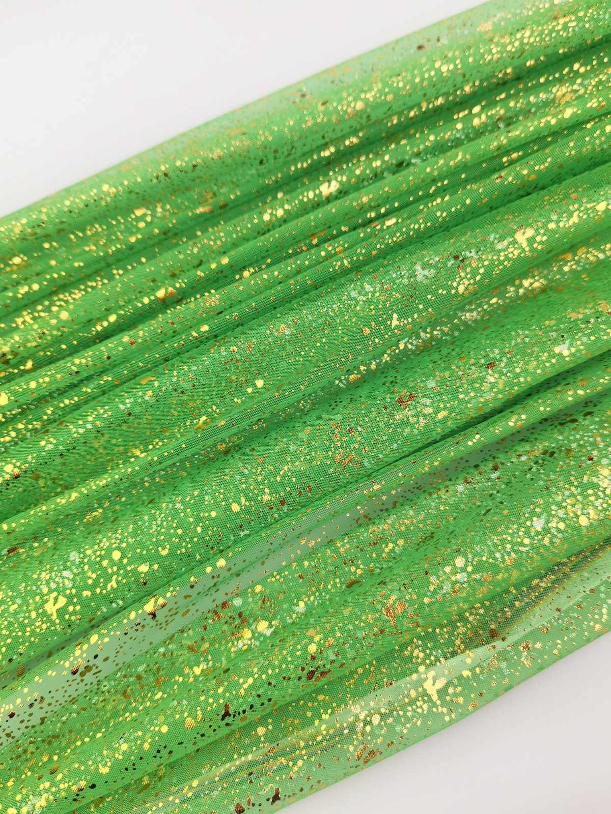 Ready to Ship - Gold - Splatter - Tulle - Shamrock