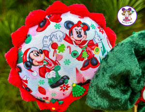 PREORDER - Poinsettia Mouse - Main - SMALL SCALE