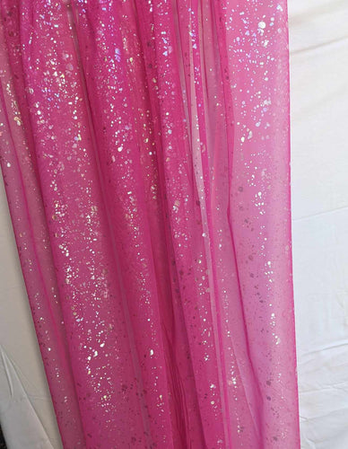 Retail - Splatter - Tulle - Glamourous Pink