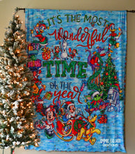 CATALOG - PREORDER - Magic Kingdom Holiday Cheer - Adult Blanket Topper