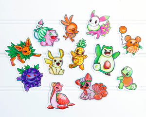 Fruity Critters - Vinyl Sticker