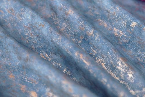 Retail- Metallic Denim Grunge Vinyl - Stonewashed Blue #5