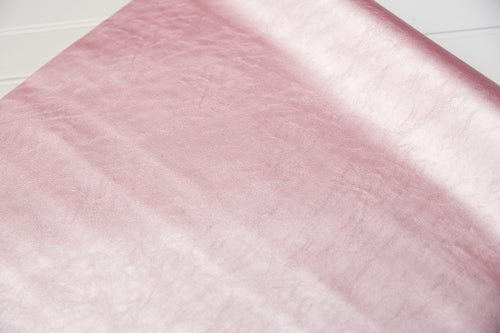 Retail - Crumpled Shimmer Vinyl - Ballerina Pink #280