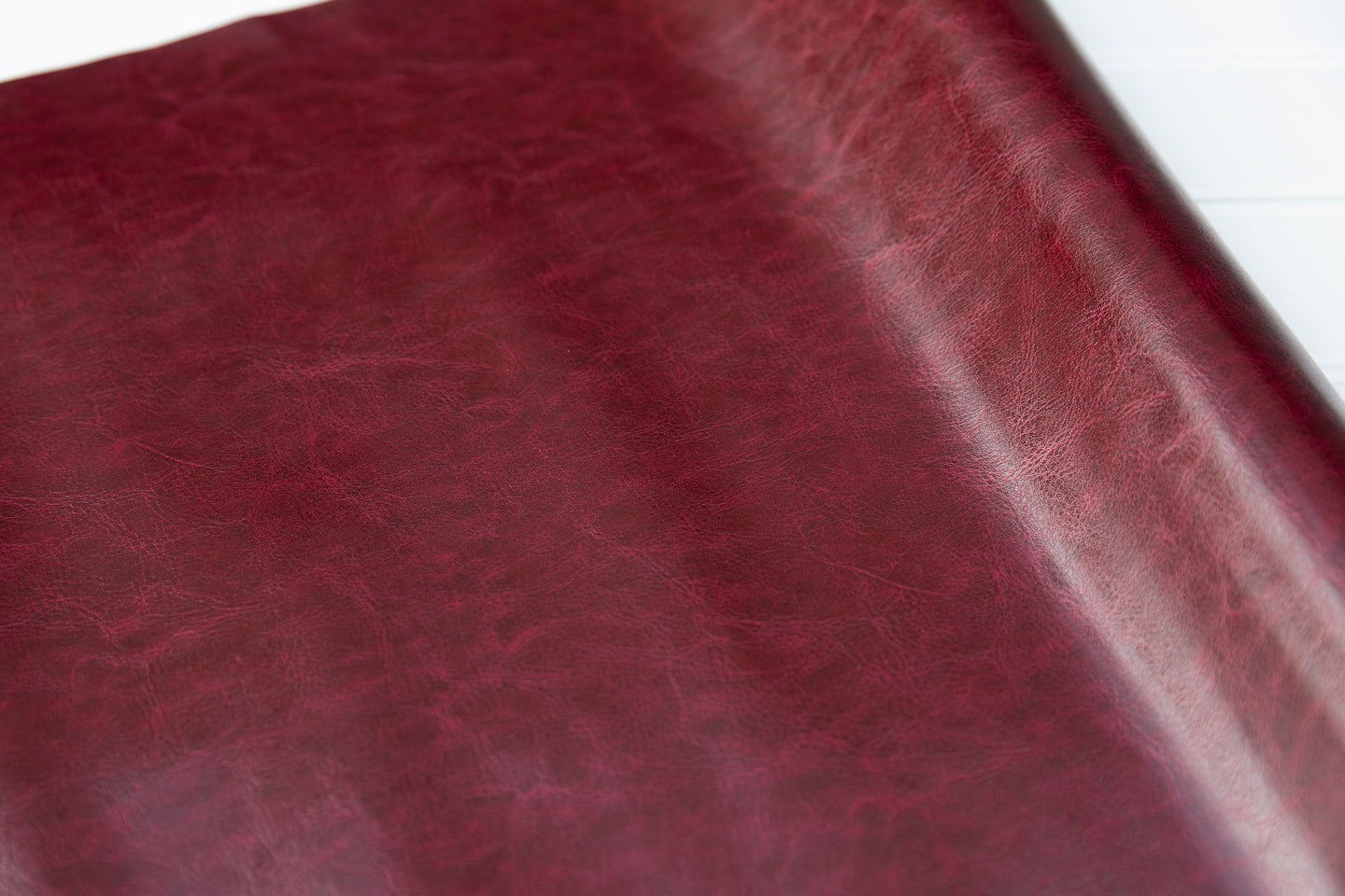 Retail - Faux Leather Vinyl - Burgundy #5