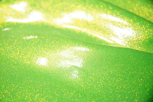 PREORDER - Glitterati Woven Backed Vinyl - Lemon Lime #15