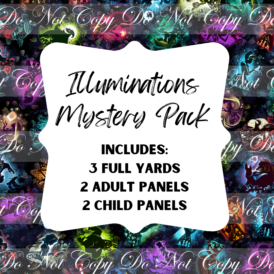 Illuminations - Mystery Pack - Includes 3 full yards, 2 adult panels, & 2 child panels