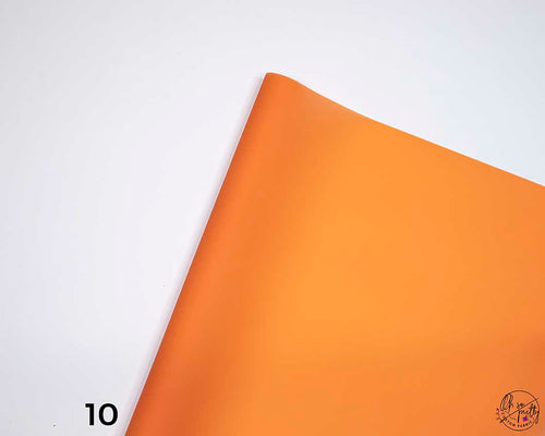PREORDER Jelly Vinyl Solid - #10 - Orange