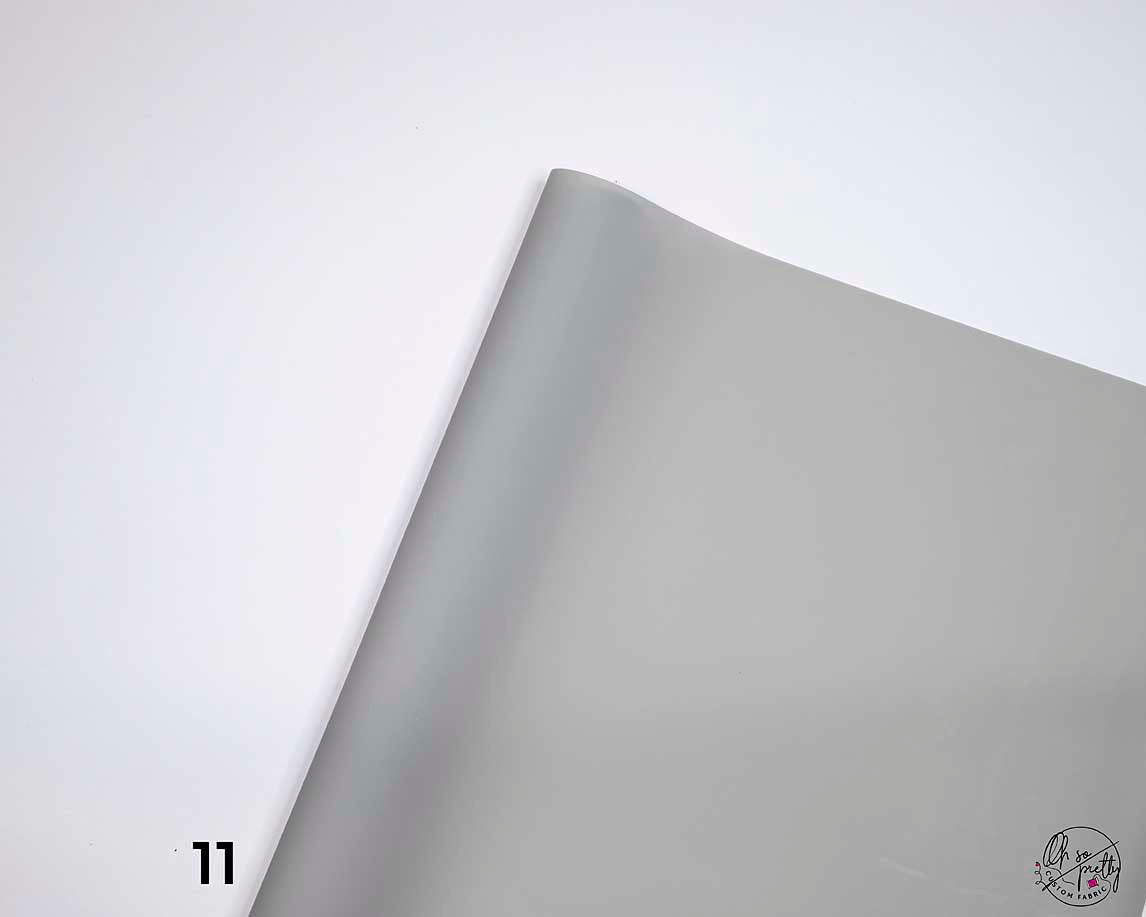 Retail - Jelly Vinyl Solid - #11 - Grey