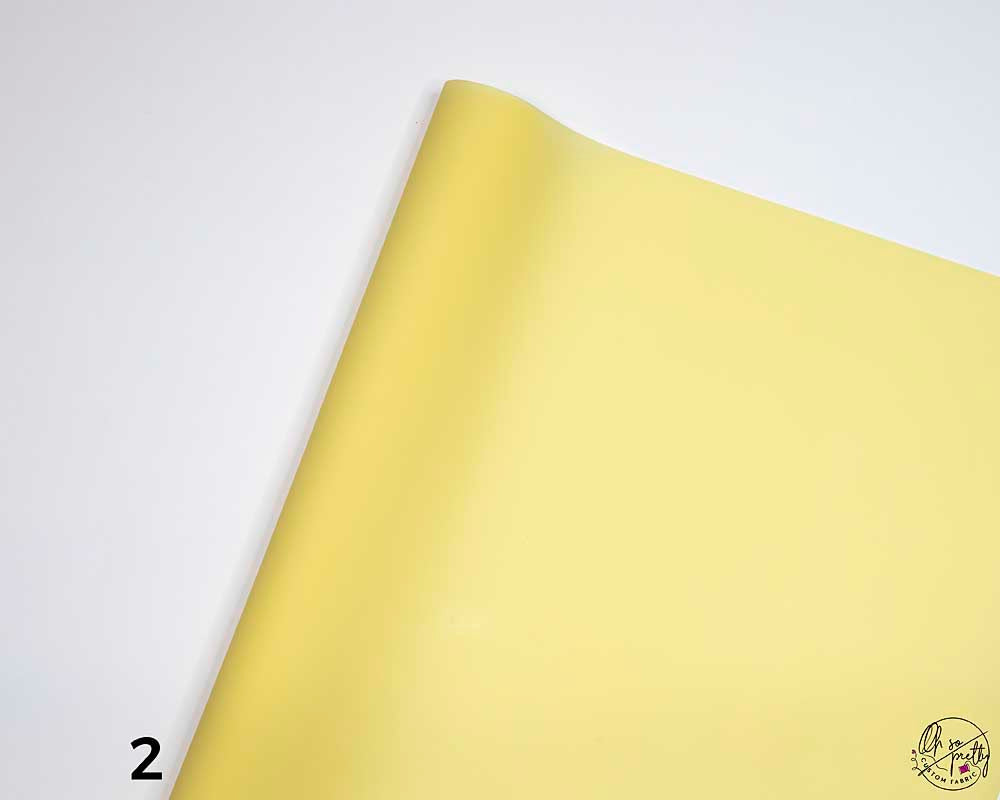 Retail - Jelly Vinyl Solid - #2 - Lemon