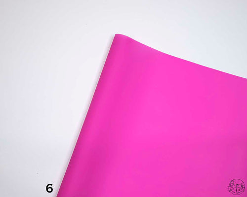 Retail - Jelly Vinyl Solid - #6 - Fuchsia