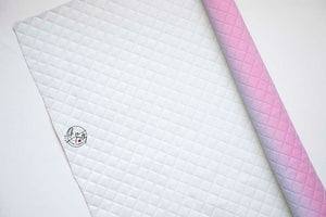 Cotton Candy Quilted Vinyl