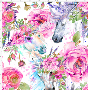 Retail - Pink Floral Horses - Main - REGULAR SCALE