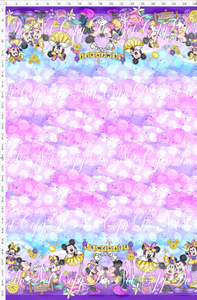 Retail - Violet Lemonade - Double Border - Pink Background