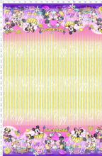 Retail - Violet Lemonade - Double Border - Purple Background - Yellow Stripe