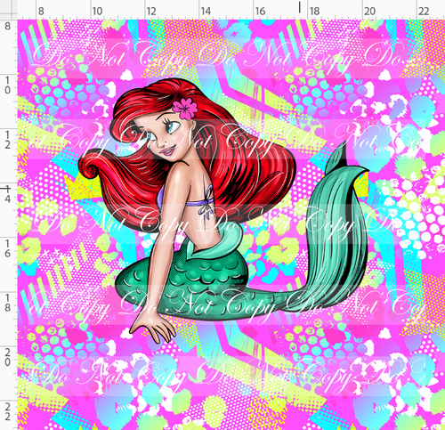 Retail - Princess POP - Panel - Mermaid - Pink - ADULT