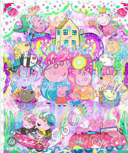 Retail - Artistic Pig - Adult Blanket Topper