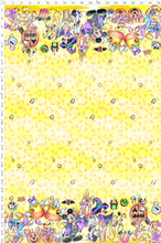 Retail - Candy Corn Friends - Double Border - Yellow