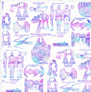 CATALOG - PREORDER R117 - Sketchy Wars - Sketches - Color on White - SMALL SCALE