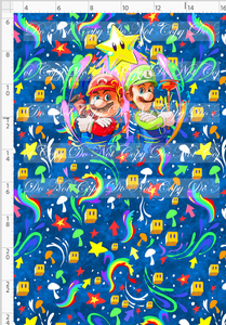 PREORDER - Artistic Brothers - Panel - Duo Brothers - Navy Background - CHILD