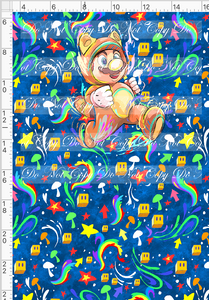 PREORDER - Artistic Brothers - Panel - Racoon - Navy Background - CHILD
