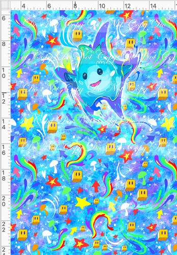 PREORDER - Artistic Brothers - Panel - Star - Blue Background - CHILD
